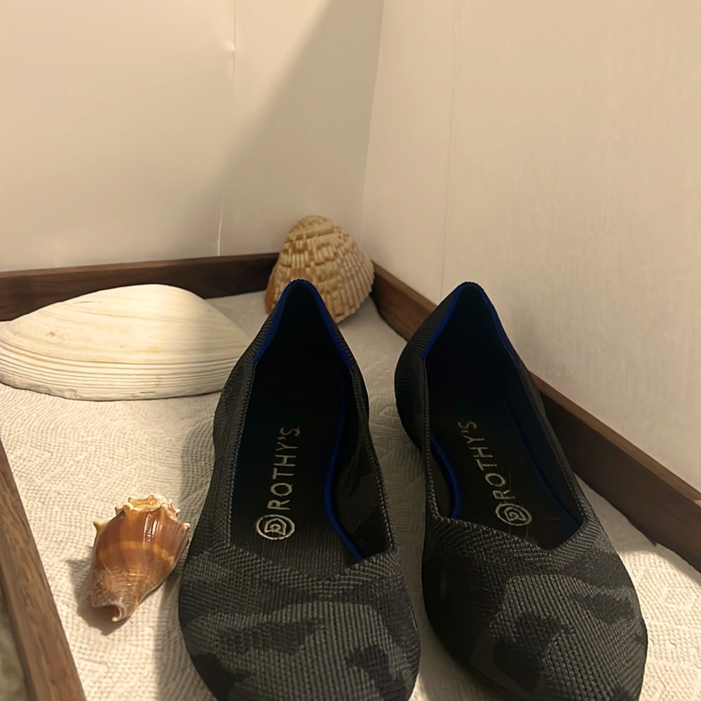 Rothy’s camo shoes